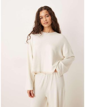ASOS Top Del Pigiama Girocollo - Neutro