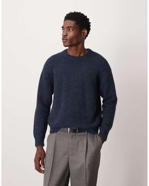 Weekday Jersey De Mezcla De Lana De - Azul