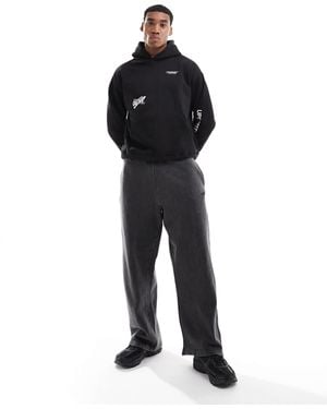 Pull&Bear Skater Fit jogger - Black