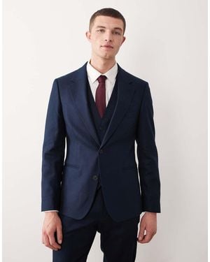 ASOS Skinny Suit Jacket - Blue