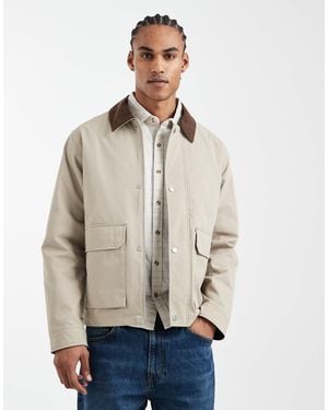Jack & Jones Barn Jacket - Natural