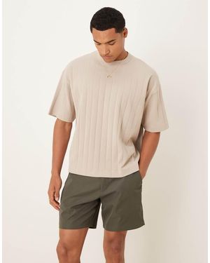 Abercrombie & Fitch 7"" Tailo Shorts - Natural