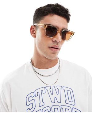 Jack & Jones Square Sunglasses - White