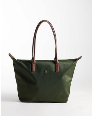 Tommy Hilfiger Popette Maxi Tote Bag - Green