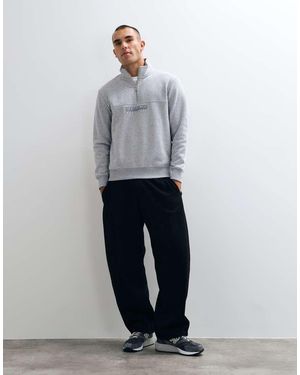 Napapijri Box Logo Half Zip - White