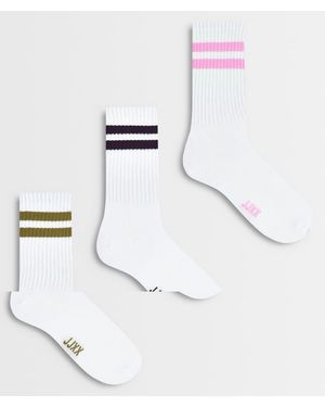 JJXX 3-Pack Sportsokken - Wit