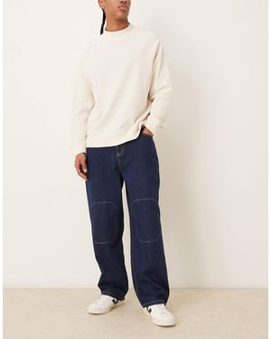Farah Archive Collection Sambrano Relaxed Jeans - Blue