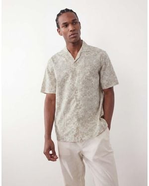 Only & Sons Short Sleeve Shirt - Natural