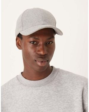 ASOS Gorra De Béisbol De Fieltro De - Gris