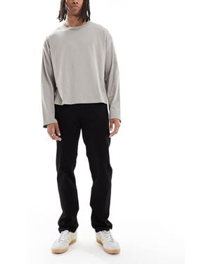 Lee Jeans West Straight Fit Jeans - Grey