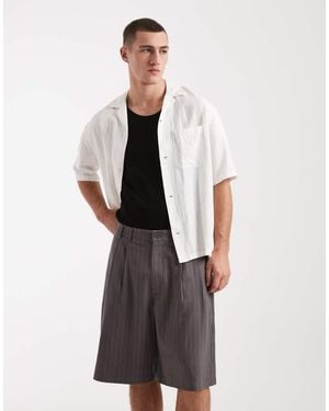 Cotton On Super Pleated baggy Shorts - White