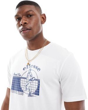 Ellesse Grand Prix T-shirt - White