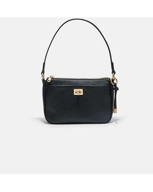 Stradivarius Crossbody Shoulder Bag With Closure - Black