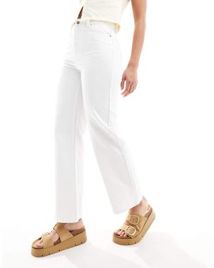 Miss Selfridge Vaqueros Blancos De Pernera Recta De