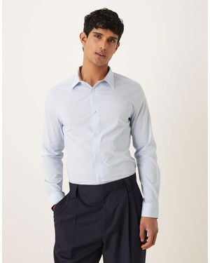 ASOS Easy Iron Smart Slim Shirt - White