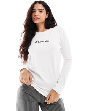 Columbia North Cascades Long Sleeve T-Shirt - White