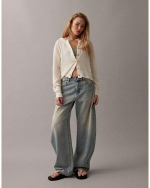 Abrand Jeans 95 Mid Barrel Jeans - Blue