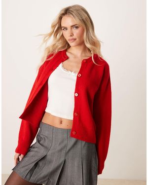 New Look – strickjacke - Rot