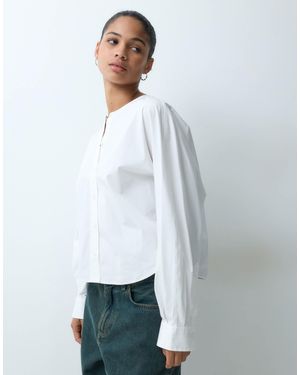ARKET Langärmlige bluse - Weiß