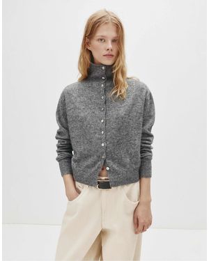 Pull&Bear – strickjacke - Grau