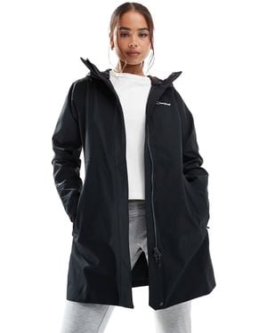 Berghaus – omeara – lange, wasserfeste jacke - Blau