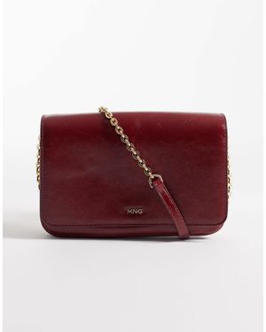 Mango Classic Cross Body Bag - Red