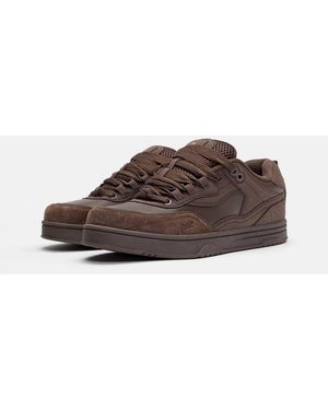 Pull&Bear Multi-panel Skate Trainers - Brown