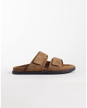 ASOS Two Strap Sandals - Brown