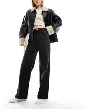 ONLY Hope Wide Leg Jean - Black