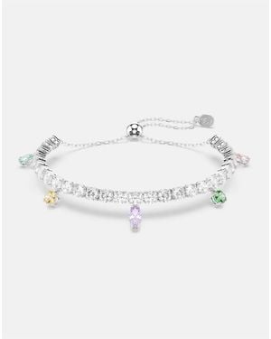 Swarovski Ariana Grande X Bracelet, Mixed Cuts, Multicoloured, Rhodium Plated