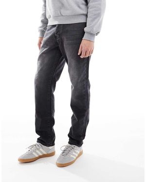 Only & Sons Yoke Tapered Fit Jeans - Grey