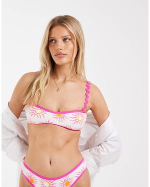 River Island – bikinioberteil - Pink