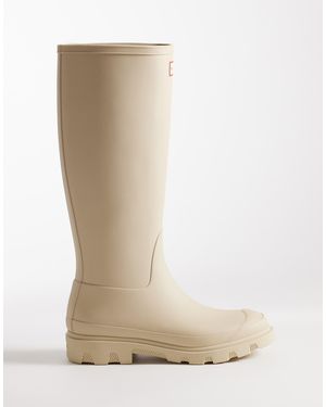 HUNTER Downpour - bottes - Blanc