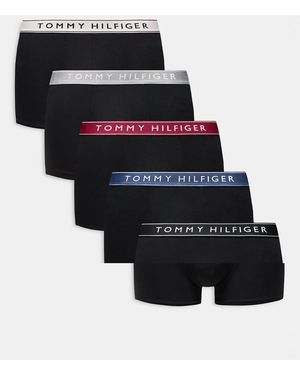 Tommy Hilfiger Everyday Essentials 5 Pack Trunks - Black