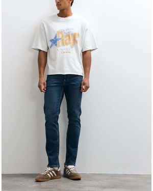 New Look Slim Jeans - Blauw