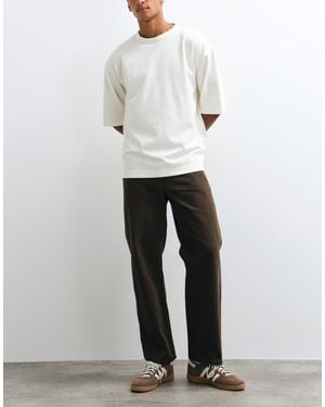 SELECTED Ray jeans mit lockerer passform - Weiß
