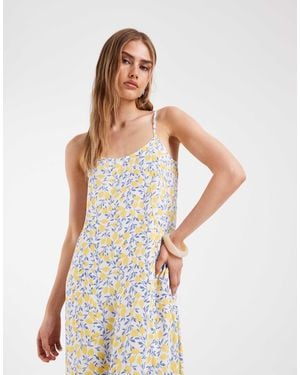Pieces Woven Cami Maxi Dress - White