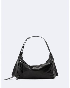 AllSaints Lutece kleine duffle-handtasche - Schwarz