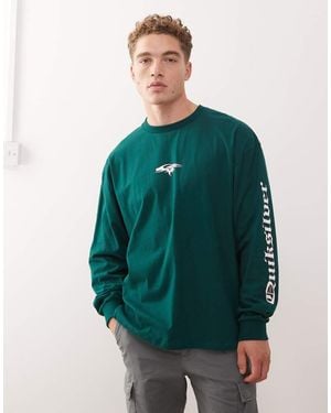 Quiksilver Mercury Old English Long Sleeve T-Shirt - Green