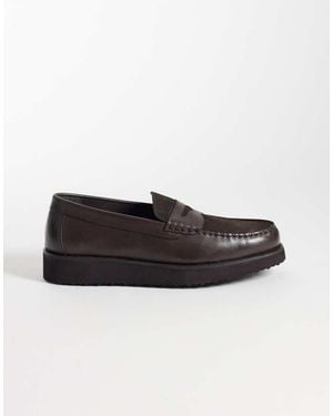 ASOS Penny Loafers - White