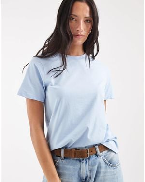 Pieces Boxy T-shirt - Blue