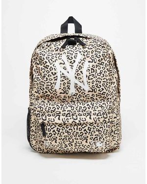 KTZ Mochila Con Estampado De Leopardo Ny De - Blanco