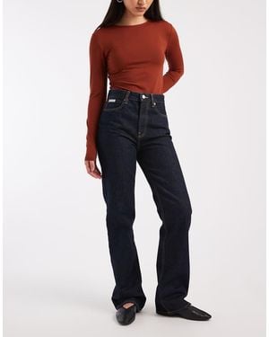 Calvin Klein Straight Leg Jeans - Blue