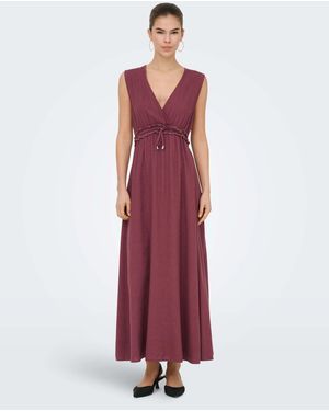 ONLY – kleid - Rot