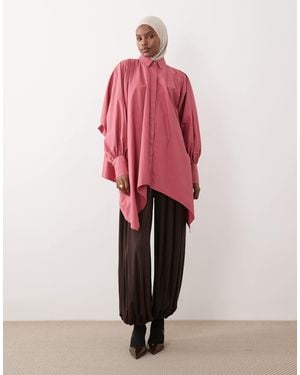 Iyal Jersey Cuffed Balloon Leg Pants - Black