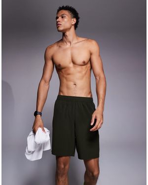 4505 Icon 18cm Quick Dry Training Shorts With Zip Pockets - Green