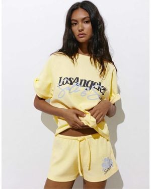 Pull&Bear – shorts - Mettallic
