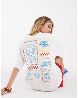 Vero Moda Oversized T-shirt - White