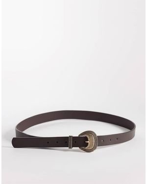 New Look Riem Met Western Gesp - Bruin