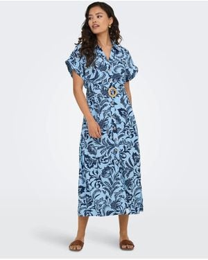 ONLY Shirt Dress - Blue